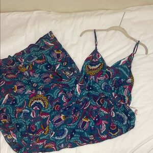 Jessica Simpson Multicolor Floral Maxi Dress